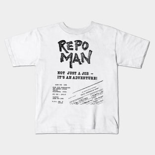 Repo Man "...It's An Adventure!" Kids T-Shirt